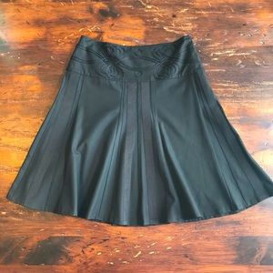 The Limited A-line Skirt-Appliqué & Ribbon Skirt